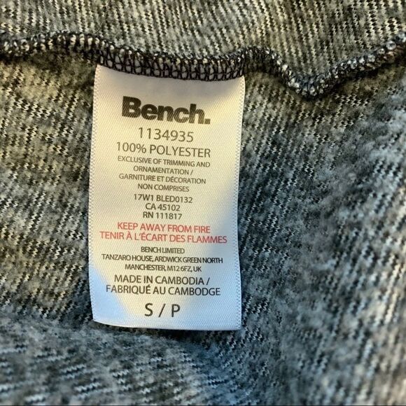 NWOT Bench grey logo pullover long sleeve shirt - Picture 5 of 6